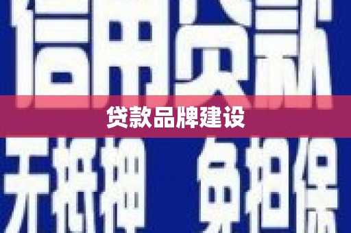 凤凰贷款品牌建设