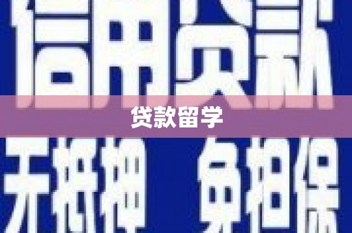 东台贷款留学