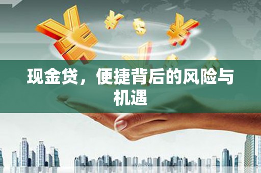 卓尼现金贷，便捷背后的风险与机遇