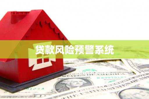 崇州贷款风险预警系统
