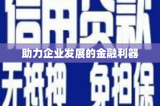 铜仁助力企业发展的金融利器