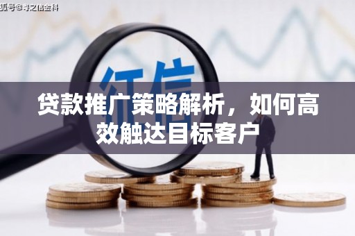 巍山贷款推广策略解析，如何高效触达目标客户