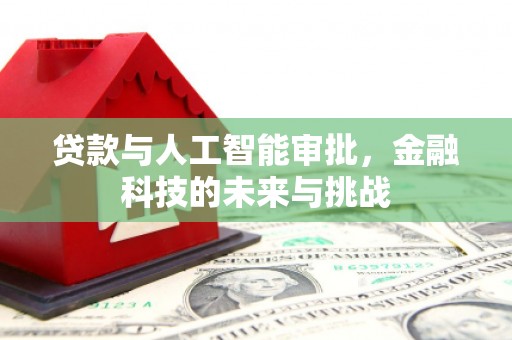 岭东贷款与人工智能审批，金融科技的未来与挑战