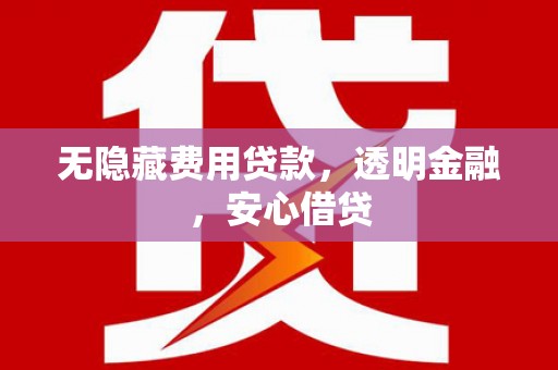 伽师无隐藏费用贷款，透明金融，安心借贷