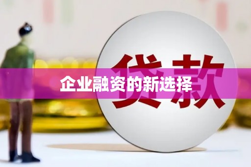 荔城企业融资的新选择