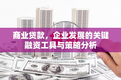 鼓楼商业贷款，企业发展的关键融资工具与策略分析