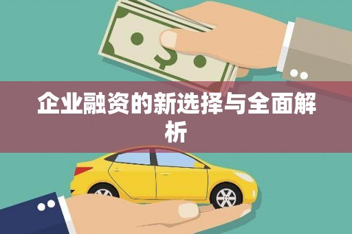 阿巴嘎旗企业融资的新选择与全面解析
